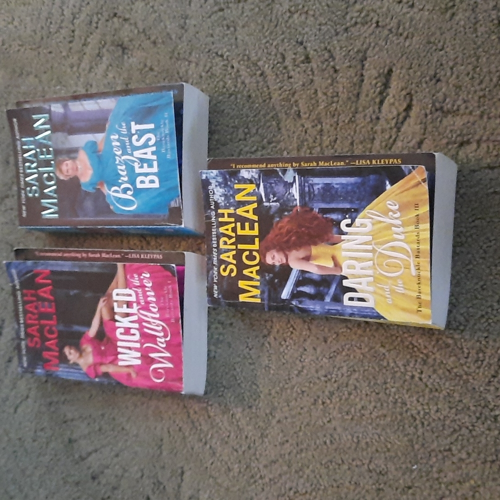 Sarah MacLean lot/3 books bareknuckle series